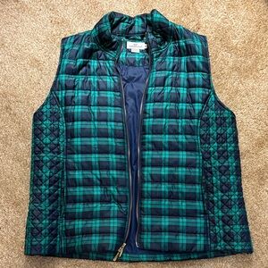 Vineyard Vines Green and Blue Womens Vest